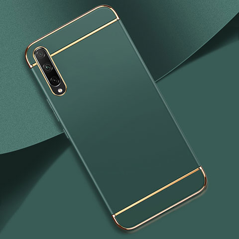 Coque Bumper Luxe Metal et Plastique Etui Housse M01 pour Huawei P smart S Vert