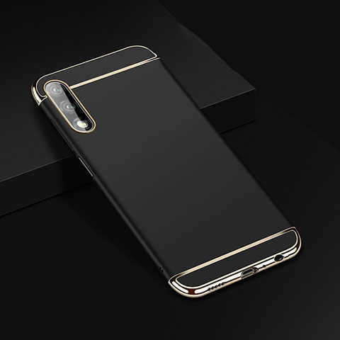 Coque Bumper Luxe Metal et Plastique Etui Housse M01 pour Huawei P Smart Z (2019) Noir