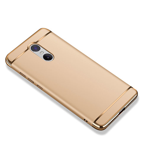 Coque Bumper Luxe Metal et Plastique Etui Housse M01 pour Xiaomi Redmi Note 4X High Edition Or