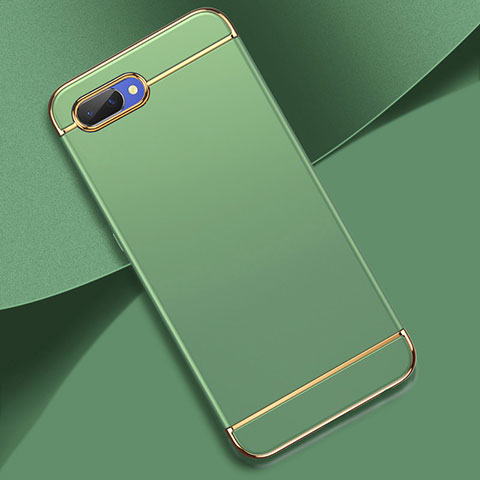 Coque Bumper Luxe Metal et Plastique Etui Housse M02 pour Oppo A5 Pastel Vert