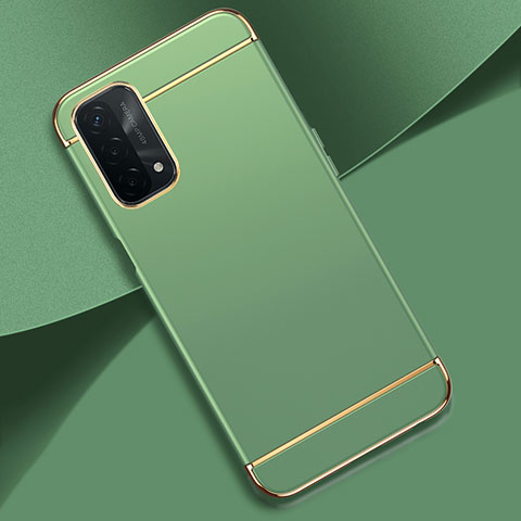 Coque Bumper Luxe Metal et Plastique Etui Housse P02 pour OnePlus Nord N200 5G Pastel Vert