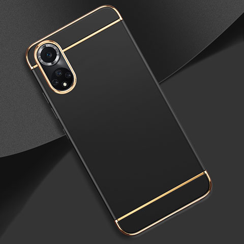 Coque Bumper Luxe Metal et Plastique Etui Housse pour Huawei Nova 9 Pro Noir