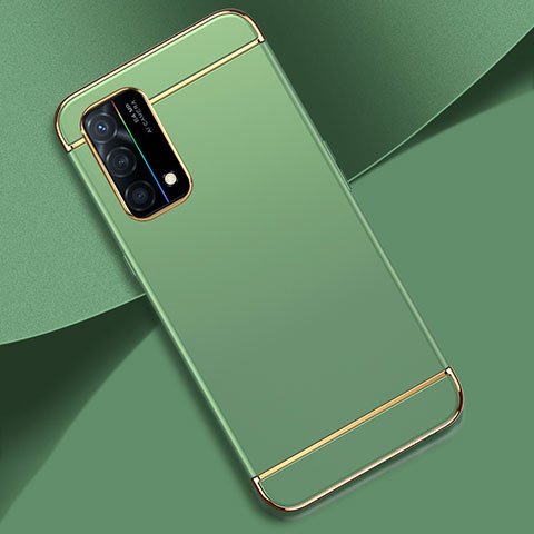 Coque Bumper Luxe Metal et Plastique Etui Housse pour Oppo K9 5G Pastel Vert