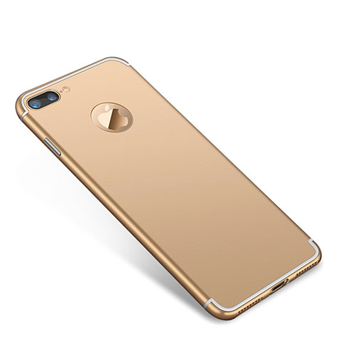 Coque Bumper Luxe Metal et Plastique Etui Housse T01 pour Apple iPhone 7 Plus Or