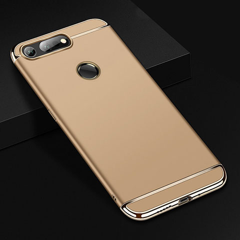 Coque Bumper Luxe Metal et Plastique Etui Housse T01 pour Huawei Honor V20 Or