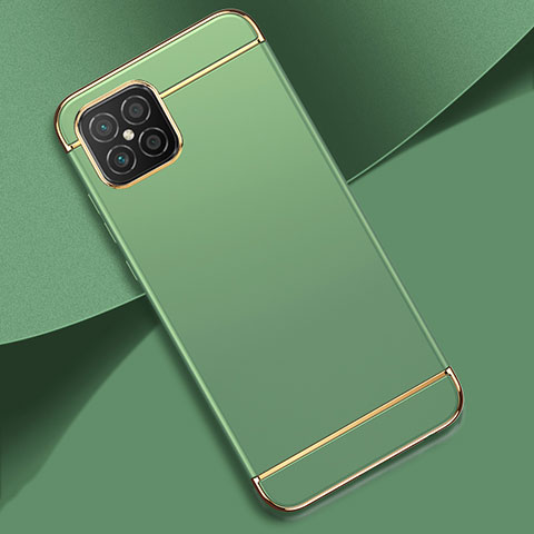 Coque Bumper Luxe Metal et Plastique Etui Housse T01 pour Huawei Nova 8 SE 5G Pastel Vert