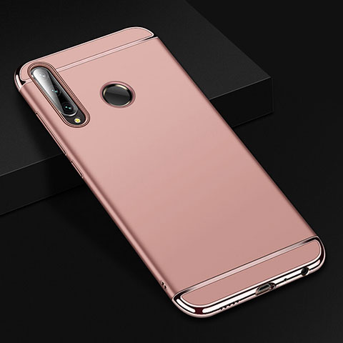 Coque Bumper Luxe Metal et Plastique Etui Housse T01 pour Huawei P Smart+ Plus (2019) Or Rose