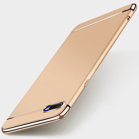 Coque Bumper Luxe Metal et Plastique Etui Housse T01 pour Oppo R15X Or