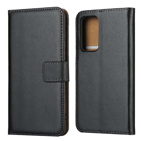 Coque Clapet Portefeuille Livre Cuir pour Huawei P40 Noir