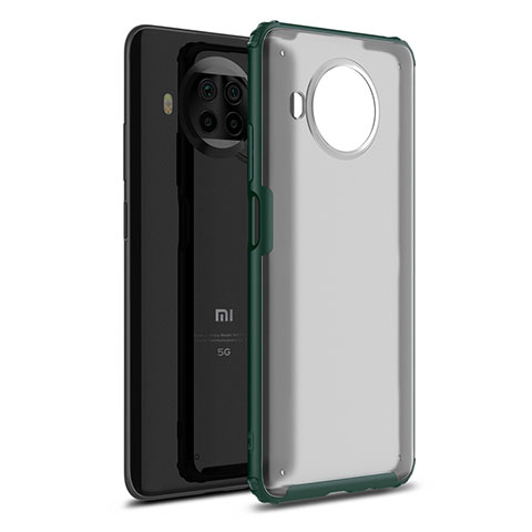 Coque Contour Silicone et Plastique Housse Etui Mat pour Xiaomi Mi 10i 5G Vert