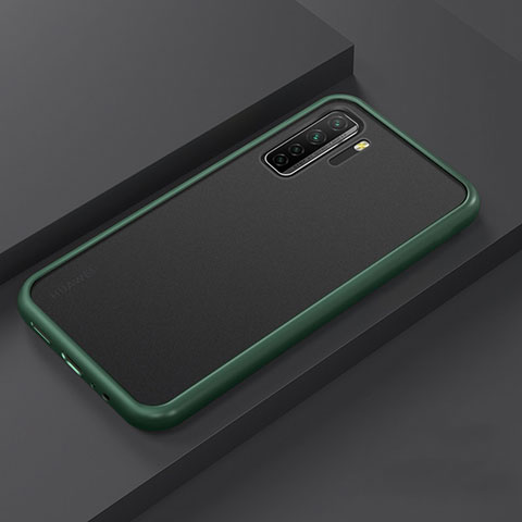 Coque Contour Silicone et Plastique Housse Etui Mat R01 pour Huawei P40 Lite 5G Vert