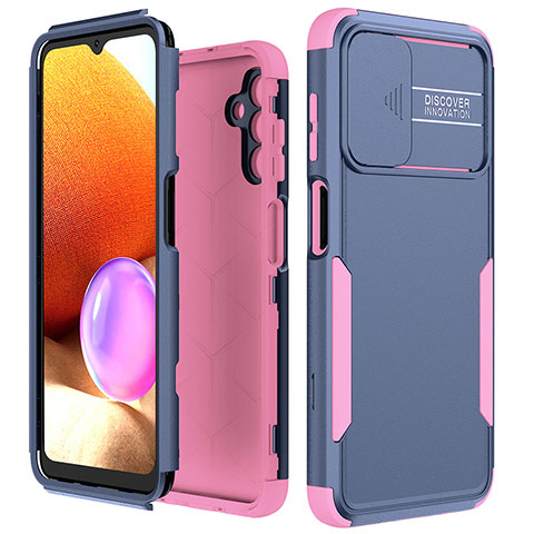 Coque Contour Silicone et Plastique Housse Etui Protection Integrale 360 Degres MQ1 pour Samsung Galaxy A04s Colorful