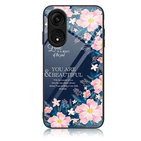 Coque Contour Silicone et Vitre Motif Fantaisie Miroir Etui Housse JM1 pour Huawei Honor X5 Plus Rose