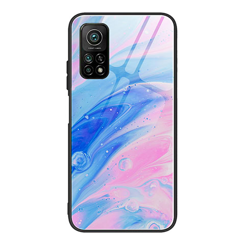 Coque Contour Silicone et Vitre Motif Fantaisie Miroir Etui Housse JM1 pour Xiaomi Mi 10T Pro 5G Colorful