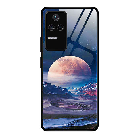 Coque Contour Silicone et Vitre Motif Fantaisie Miroir Etui Housse JM1 pour Xiaomi Poco F4 5G Mixte