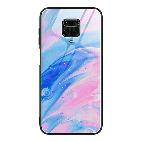 Coque Contour Silicone et Vitre Motif Fantaisie Miroir Etui Housse JM1 pour Xiaomi Poco M2 Pro Colorful