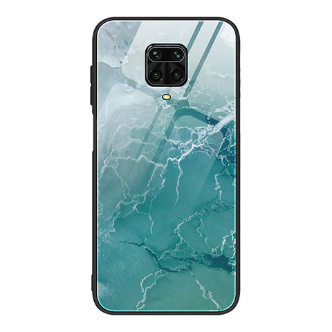 Coque Contour Silicone et Vitre Motif Fantaisie Miroir Etui Housse JM1 pour Xiaomi Poco M2 Pro Vert