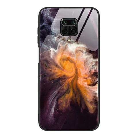 Coque Contour Silicone et Vitre Motif Fantaisie Miroir Etui Housse JM1 pour Xiaomi Redmi Note 9 Pro Mixte