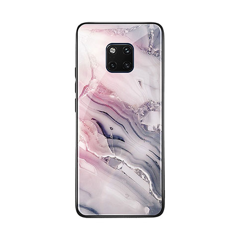 Coque Contour Silicone et Vitre Motif Fantaisie Miroir Etui Housse K03 pour Huawei Mate 20 Pro Mixte