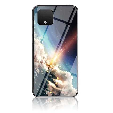 Coque Contour Silicone et Vitre Motif Fantaisie Miroir Etui Housse LS1 pour Google Pixel 4 Mixte