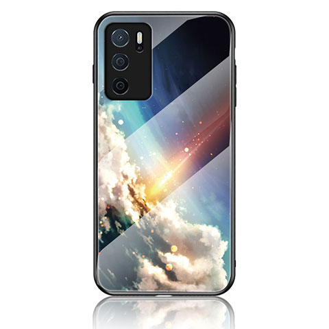 Coque Contour Silicone et Vitre Motif Fantaisie Miroir Etui Housse LS1 pour Oppo A54s Mixte