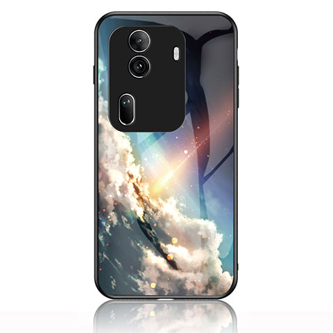 Coque Contour Silicone et Vitre Motif Fantaisie Miroir Etui Housse LS1 pour Oppo Reno11 Pro 5G Mixte