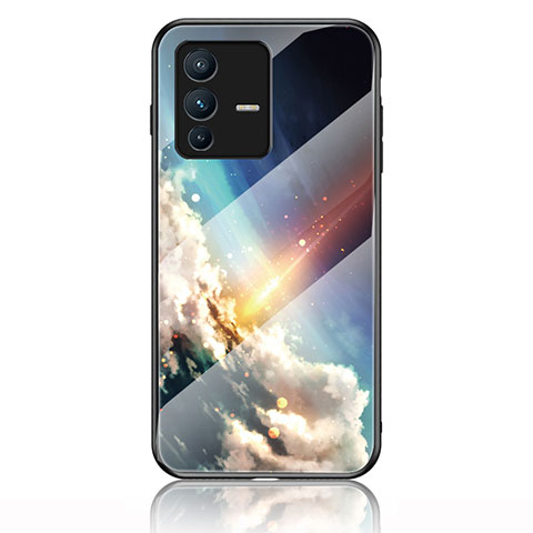 Coque Contour Silicone et Vitre Motif Fantaisie Miroir Etui Housse LS1 pour Vivo V23 Pro 5G Mixte