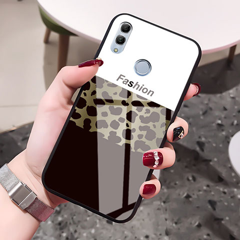 Coque Contour Silicone et Vitre Motif Fantaisie Miroir Etui Housse S03 pour Huawei Honor 10 Lite Mixte