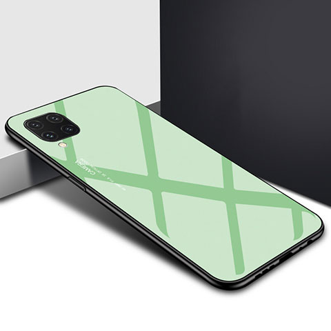 Coque Contour Silicone et Vitre Motif Fantaisie Miroir Etui Housse S03 pour Huawei Nova 6 SE Vert