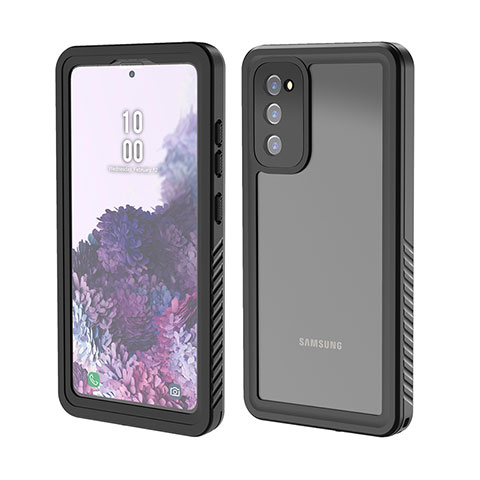 Coque Etanche Contour Silicone et Plastique Housse Etui Waterproof 360 Degres W02 pour Samsung Galaxy S20 FE (2022) 5G Noir