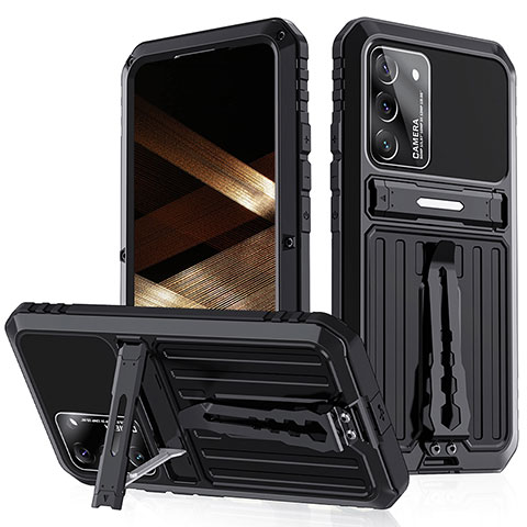 Coque Luxe Aluminum Metal Housse Etui 360 Degres LK1 pour Samsung Galaxy S24 5G Noir