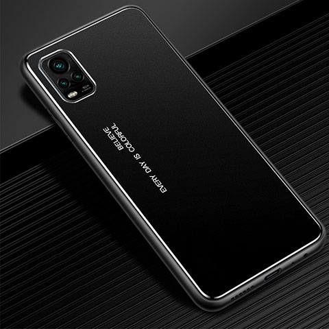 Coque Luxe Aluminum Metal Housse Etui M02 pour Vivo V20 Pro 5G Noir