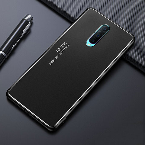 Coque Luxe Aluminum Metal Housse Etui T02 pour Oppo R17 Pro Noir