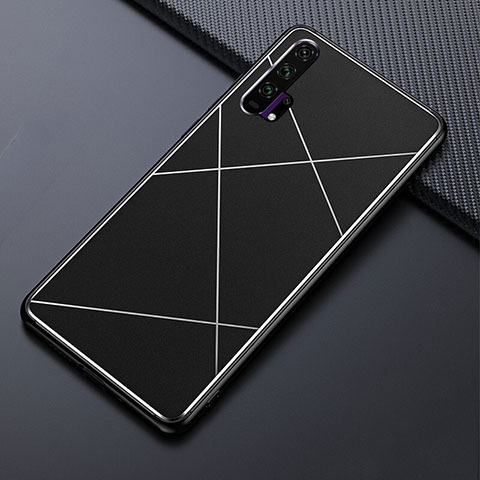 Coque Luxe Aluminum Metal Housse Etui T03 pour Huawei Honor 20 Pro Noir