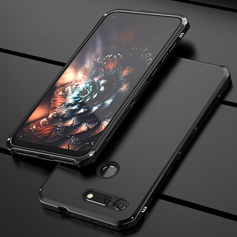 Coque Luxe Aluminum Metal Housse Etui T03 pour Huawei Honor V20 Noir