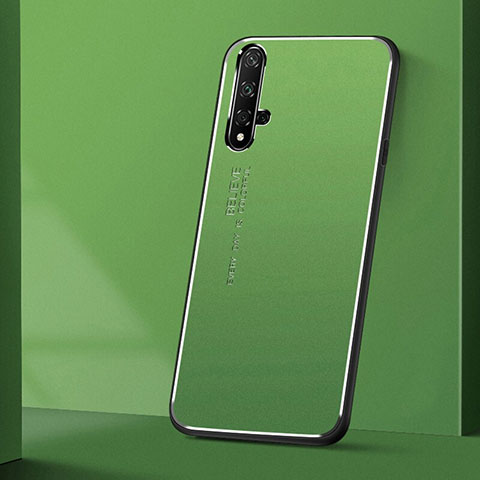 Coque Luxe Aluminum Metal Housse Etui T04 pour Huawei Honor 20 Vert