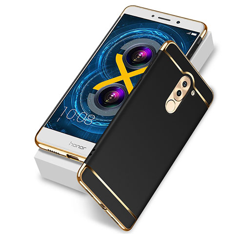 Coque Luxe Aluminum Metal pour Huawei Honor 6X Noir