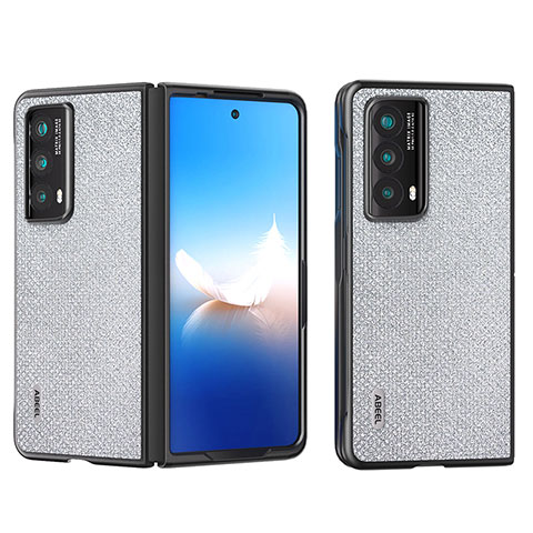 Coque Luxe Cuir et Plastique Housse Etui Mat BH8 pour Huawei Honor Magic Vs2 5G Gris