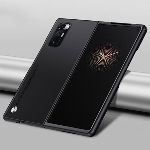 Coque Luxe Cuir et Plastique Housse Etui Mat S09 pour Xiaomi Mix Fold 5G Noir