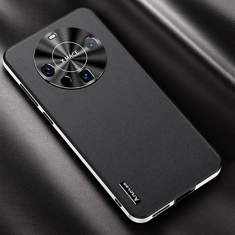 Coque Luxe Cuir Housse Etui AT2 pour Huawei Mate 60 Pro+ Plus Noir