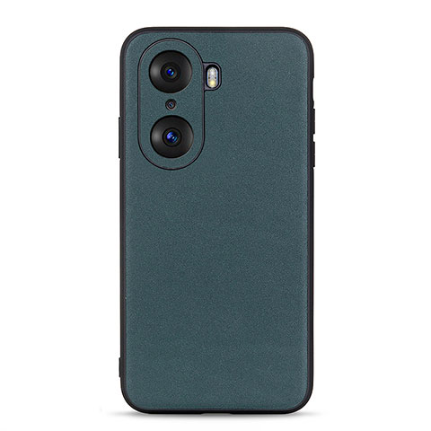 Coque Luxe Cuir Housse Etui B01H pour Huawei Honor 60 5G Vert