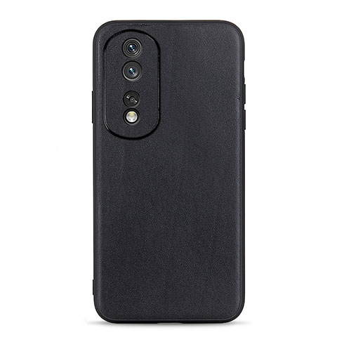 Coque Luxe Cuir Housse Etui B01H pour Huawei Honor 80 5G Noir