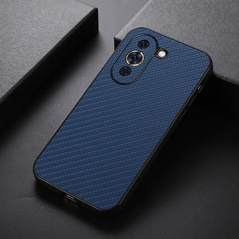 Coque Luxe Cuir Housse Etui B01H pour Huawei Nova 10 Bleu