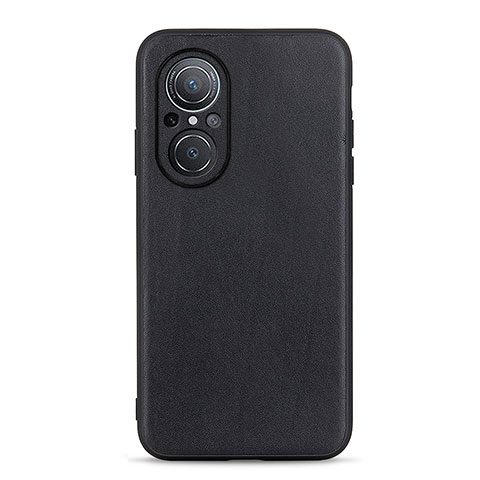 Coque Luxe Cuir Housse Etui B01H pour Huawei Nova 9 SE Noir