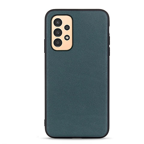 Coque Luxe Cuir Housse Etui B01H pour Samsung Galaxy A13 4G Vert