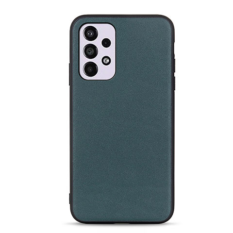 Coque Luxe Cuir Housse Etui B01H pour Samsung Galaxy A33 5G Vert