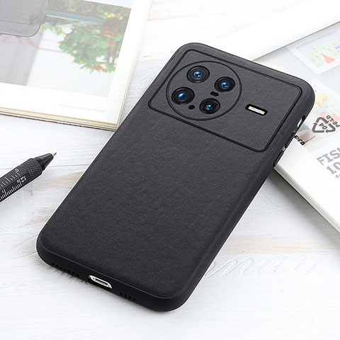 Coque Luxe Cuir Housse Etui B01H pour Vivo X Note Noir