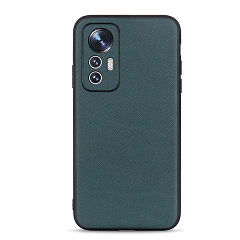 Coque Luxe Cuir Housse Etui B01H pour Xiaomi Mi 12 Lite 5G Vert