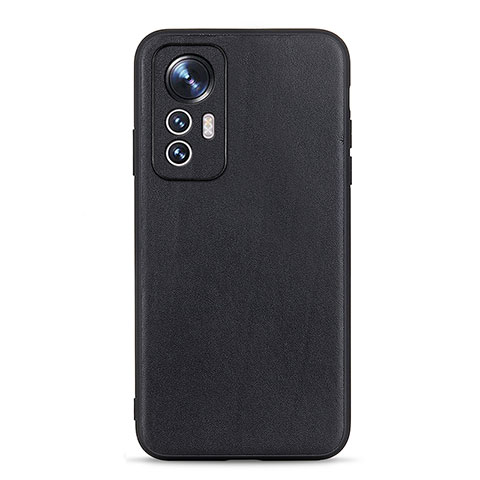 Coque Luxe Cuir Housse Etui B01H pour Xiaomi Mi 12 Pro 5G Noir