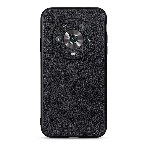 Coque Luxe Cuir Housse Etui B02H pour Huawei Honor Magic4 5G Noir